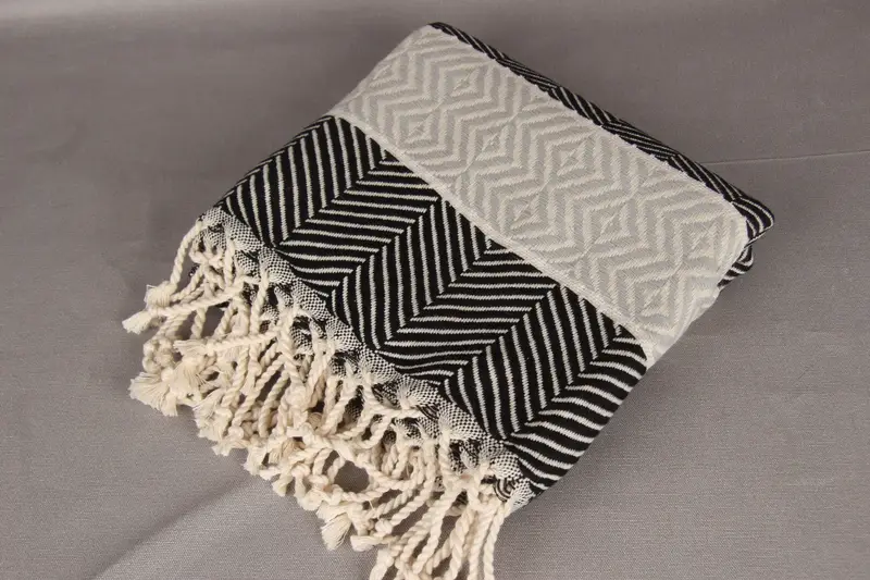 Monogram Turkish Towel, Memorial Gift, Turkish Towel Monogram, Personalized Towel Gift, Wedding Gifts Towel, Spa Gift Towel, Thin towel, Gym Towel - 6