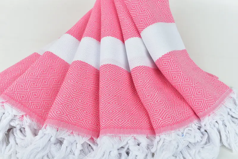 Custom Gift, Kids Beach Towel, 70x40 Cotton Diamond Towel, Christmas Favors, Bath towel, Monogram Turkish Towel, Personalized Turkish Beach Towel - 4