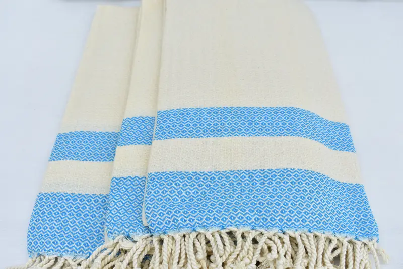 70x40 Cotton Geometric Towel, Kids Beach Towel, Boyfriend Christmas Gift, Beach Size Towel, Monogram Beach Towel, Bridesmaid Gift, Turkish Towel USA - 5