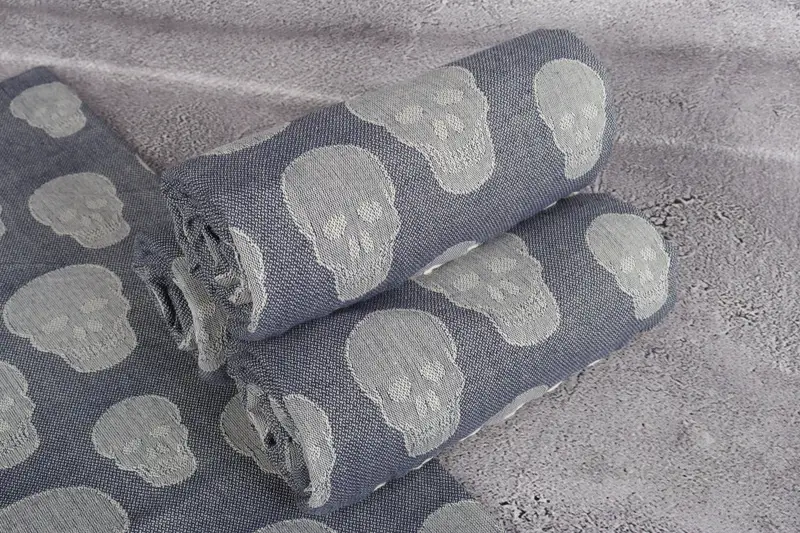 Bridal Gifts, 68x36 Cotton Skull Patterned Towel, Extra large Turkish bath towel, Best Beach Towel, Bachelor Gifts, Spa Towel, Bridesmaid Gift Towel - 7
