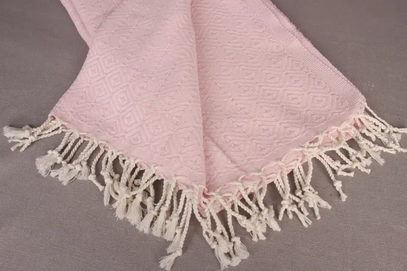 Bridesmaid Gifts, Hammam towel, 70x40 Cotton Diamond Towel, Organic Beach Towel, Engagement Gift, Florida Bachelorette Party Favors, Absorbent towel - 7