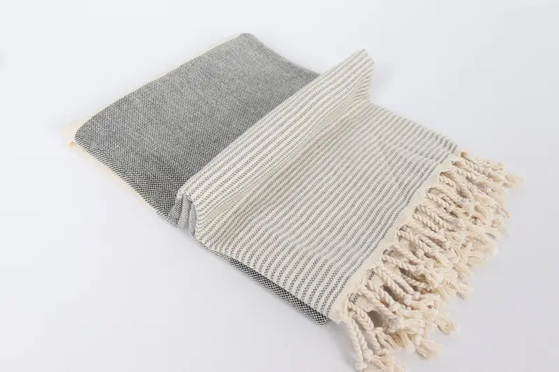Thin towel, Bridesmaid Gift Towel, Lightweight Turkish towel for beach, Family Gift, Peshtemal Towel, Best Friend Wedding Gift, Beach Towel Bulk - 6