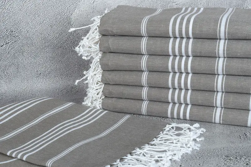 Spa Towel, Quick-dry peshtemal, 76x40 Cotton Striped Towel, Personalised Gift, Bachelorette Party Decorations, Beach Wedding Favor, Best Beach Towel - 2