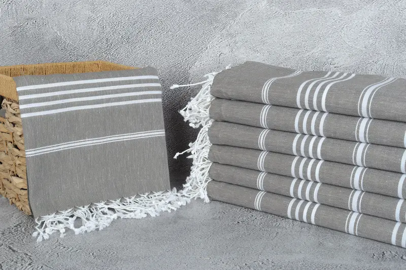 Spa Towel, Quick-dry peshtemal, 76x40 Cotton Striped Towel, Personalised Gift, Bachelorette Party Decorations, Beach Wedding Favor, Best Beach Towel - 3