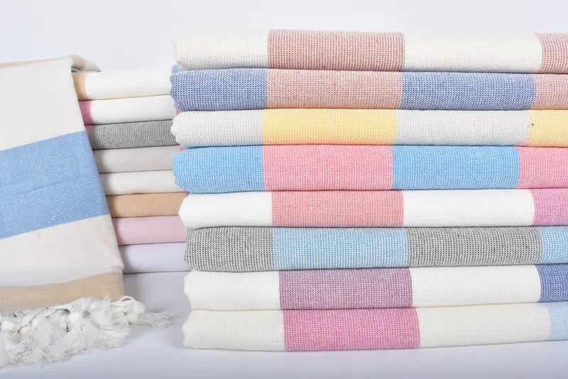 70x36 Cotton Striped Terry Towel, Merry Christmas Gifts, Sand-resistant towel, Miami Bachelorette Party Favors, Cotton towel, Quick-Dry Beach Towel - 2