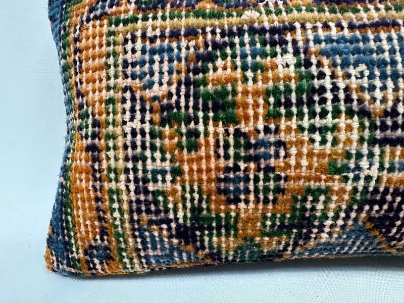 Turkish Pillow, Boho Pillow, Home Decor Pillow, Pillow, 8x16 Orange Pillow Case, Outdoor Patio Pillow Sham, Ethnic Throw Pillow - 2