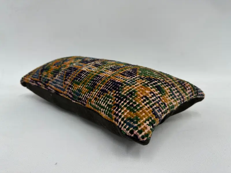 Turkish Pillow, Boho Pillow, Home Decor Pillow, Pillow, 8x16 Orange Pillow Case, Outdoor Patio Pillow Sham, Ethnic Throw Pillow - 6