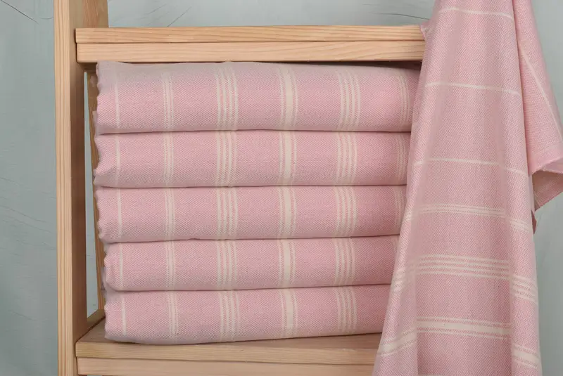 Bulk Order Towel, Bathroom Hand Towel, Bridal Shower Gift, Personalized Dish Towel, 38x24 Cotton Striped Towel, Wedding Gift, Personalized Gift - 2