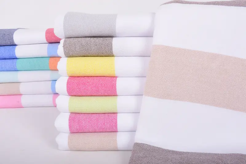 Bride Gift, Bachelorette Towel, 64x36 Cotton Striped Terry Towel, Thin towel, Turkish Towel Personalized, Bridal Shower Gift, Hammam towel
