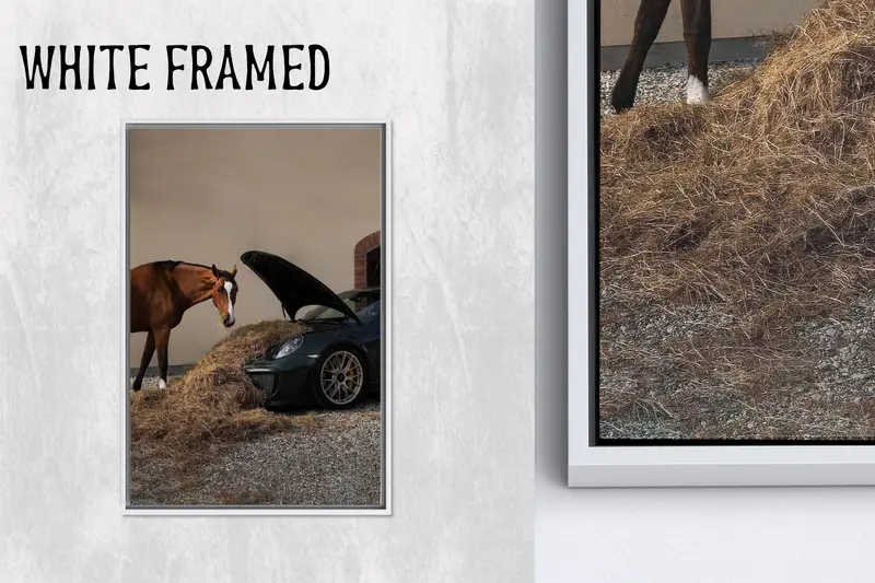 Zarif Kıyı Atı Kanvası: Modern Man Cave için Lüks Dekor