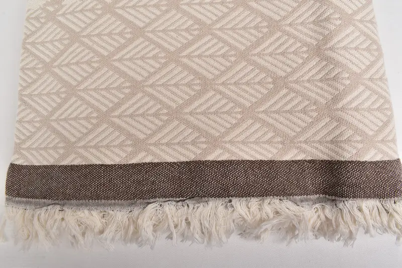Boho Throw Blankets, Best Friend Gift Ideas, Woven Blanket, Monogram Beach Blanket, Personalized Gifts, Organic Throw, 68x50 Cotton Diamond Towel - 4