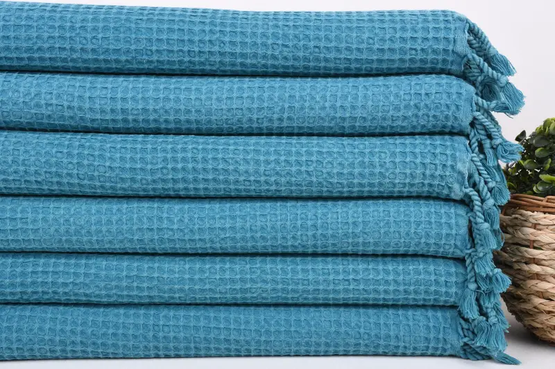 Düğün iyilikleri, kişiselleştirilmiş ev hediyesi düğün, kişiselleştirilmiş hediyeler, 40x20 pamuk waffle havlu, kişiselleştir hediye, küçük banyo havlu, monogram havlu - 2