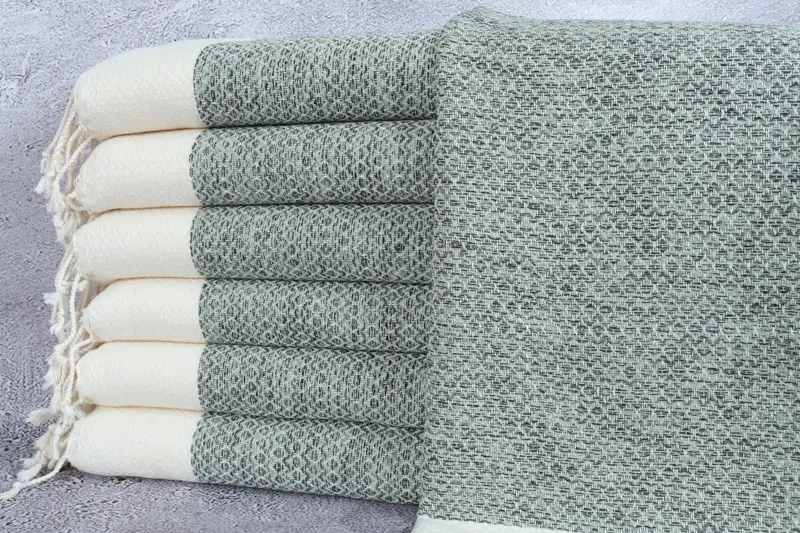 Embroidery Towel, Best Wedding Gift, Personalized Gift, Baby Boy Gift, Monogrammed Hand Towel, 40x20 Cotton Diamond Towel, Personalized Gifts - 1