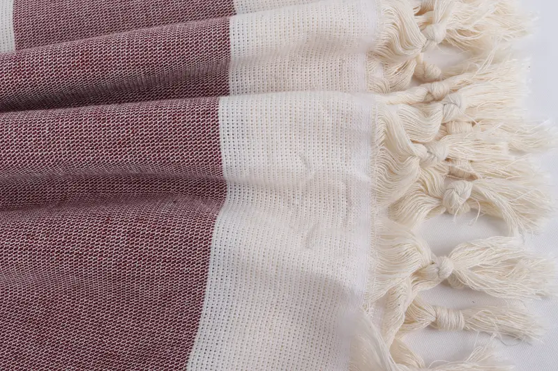 Lightweight Turkish towel, Bachelorette Favor, Absorbent towel, Custom Bath Towel, 64x36 Cotton Striped Terry Towel, Monogrammed Beach Towel - 8