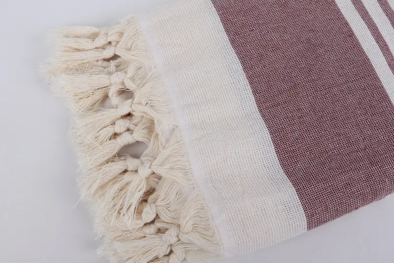 Lightweight Turkish towel, Bachelorette Favor, Absorbent towel, Custom Bath Towel, 64x36 Cotton Striped Terry Towel, Monogrammed Beach Towel - 7