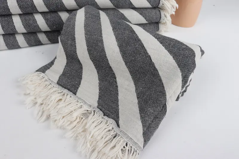 Travel towel, Bachelorette Gifts, Monogram Beach Towel, Extra large Turkish bath towel, Boyfriend Christmas Gift, 70x36 Cotton Sun Design Towel - 5