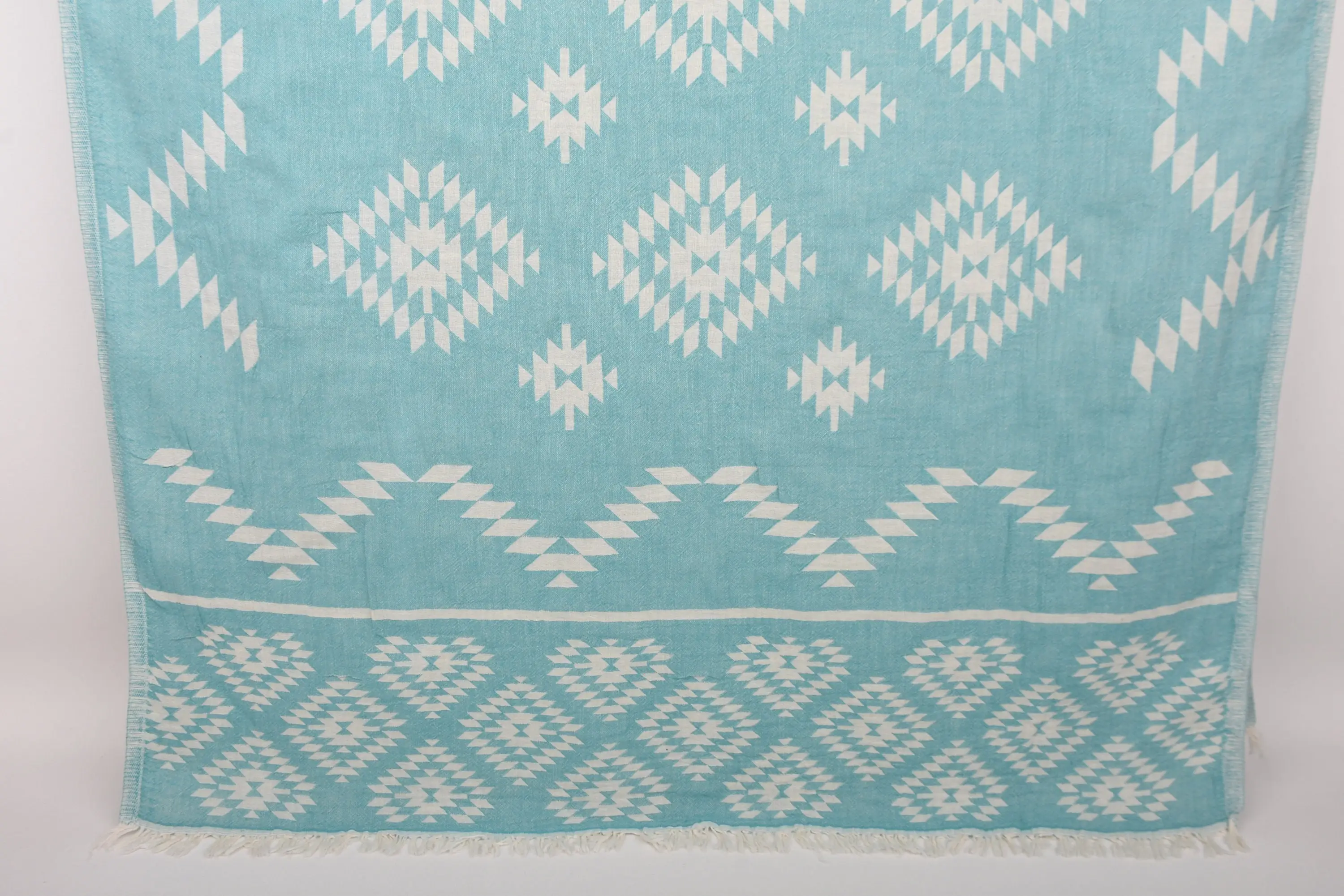 Bachelorette Favor Turkish Cotton Towel Petrol Blue, 70x36 Inches - 1