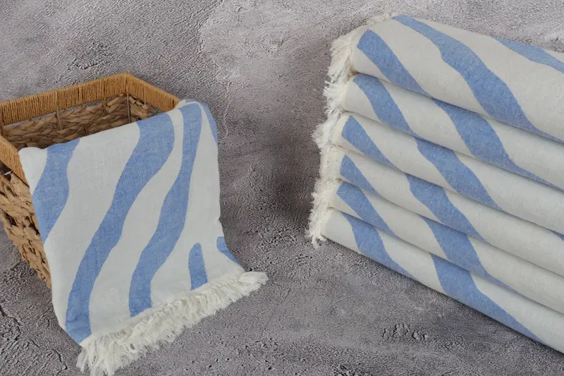 Absorbent towel, Turkish Towel Beach, Best Friend Christmas Gift, Large Turkish Towel, Beach Wedding Favor, Gym Towel, 70x40 Cotton Patterned Towel - 4