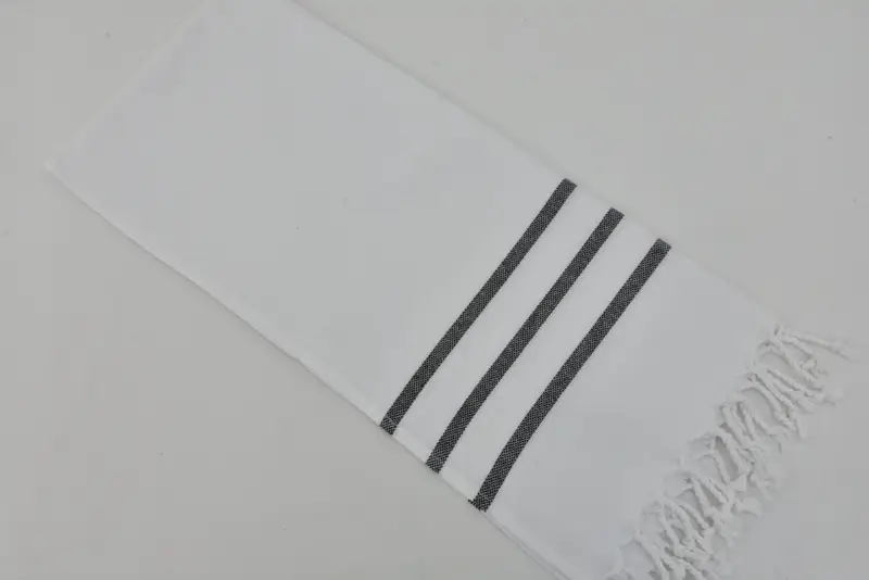 40x18 Cotton Striped Towel, Wedding Favors, Custom Hand Towel, Girl Trip Party Favor, Valentine Day Gift For Her, Kitchen Towel, Wedding For Favor - 6