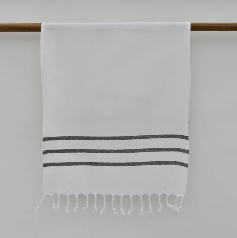 40x18 Cotton Striped Towel, Wedding Favors, Custom Hand Towel, Girl Trip Party Favor, Valentine Day Gift For Her, Kitchen Towel, Wedding For Favor - 4