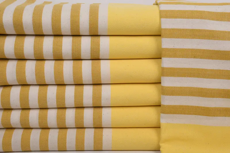 Summer Gift, Bridesmaid Gifts, Lightweight Turkish towel for beach, 70x40 Cotton Striped Towel, Valentines Day Gift Idea, Luxury towel - 1