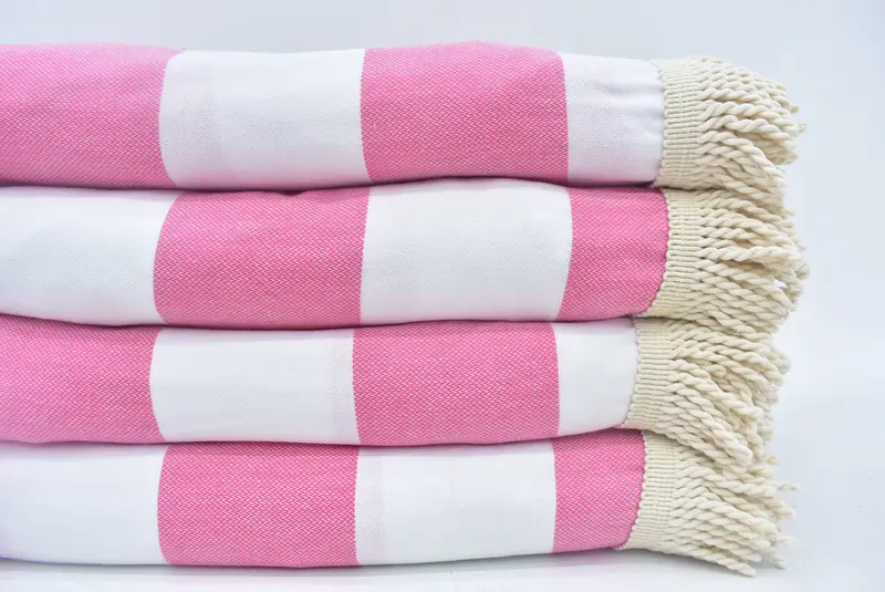 Bachelor Party Favors, 64x64 Cotton Striped Round Towel, Personalized Towel Gift, Bachelor Towel, Turkish Towel USA, Beach Towel Gift, Handmade Gift - 2