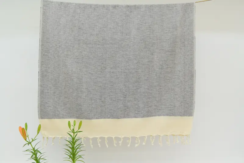 Large Turkish Towel, Turkish Towel Beach, Monogrammed Beach Towel, Hammam Towel USA, 64x40 Cotton Flat Towel, Personalized Wedding Gift For Couple - 8