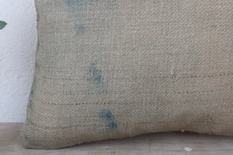 Kilim Pillow Cover, Pillow Cover, 14x14 Beige Cushion, Pattern Throw Pillow Cover, Interior Designer Pillow, Vintage Kilim Pillow - 3