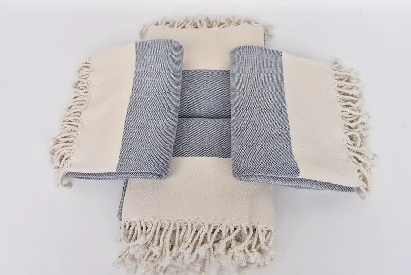 Turkish bath towel, 64x40 Cotton Flat Towel, Absorbent towel, Lightweight towel, Baby Boy Gift, Embroidery Towel, Bachelorette Party Gifts For Bride - 6