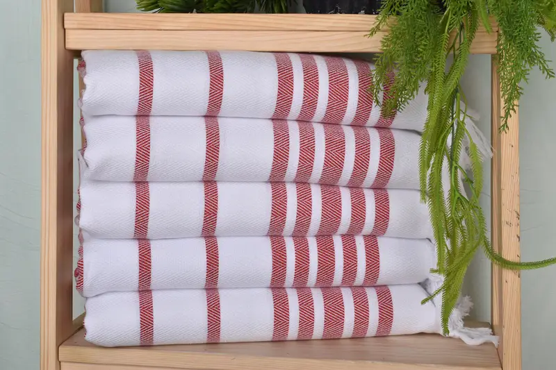 Small Bath Towels, Beach Wedding Favor, 36x24 Cotton Herringbone Towel, Custom Name Towel, Custom Hand Towel, Engagement Gift, Monogram Hand Towel - 1