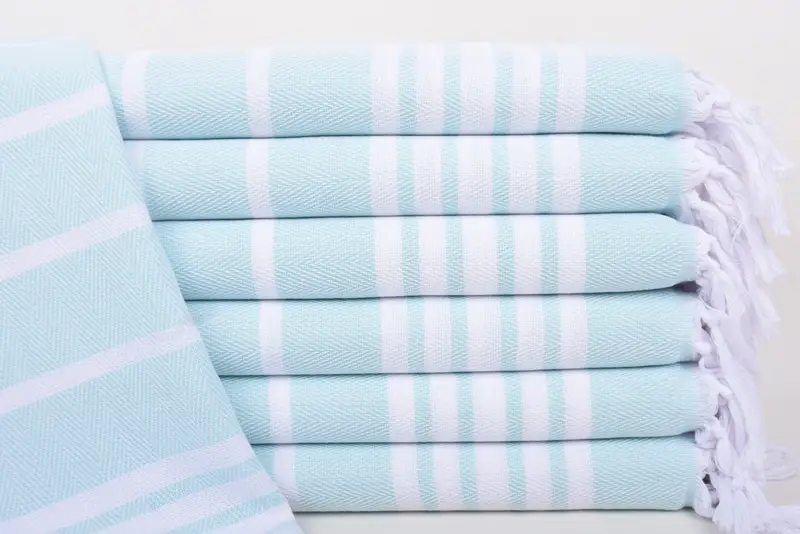 40x20 Cotton Zig zag Towel, Personalized Gift, Welcome Wedding Gift, Embroidery Towel, Organic Tea Towel, Monogram Kitchen Towel, Personalized Gifts