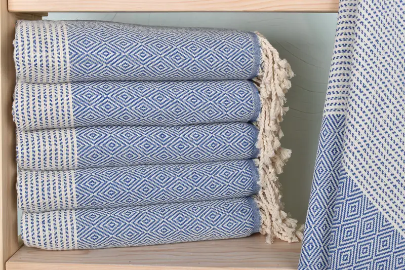 Peshtemal beach towel with unique design, Housewarming Gift, Lightweight Turkish towel, Halloween Gifts, Peshtemal Towel USA, Wedding Gifts Towel - 1