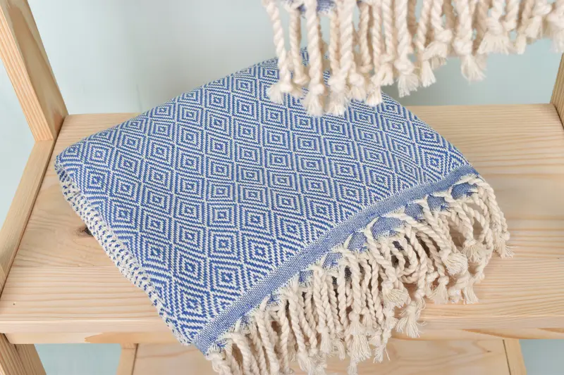 Peshtemal beach towel with unique design, Housewarming Gift, Lightweight Turkish towel, Halloween Gifts, Peshtemal Towel USA, Wedding Gifts Towel - 5