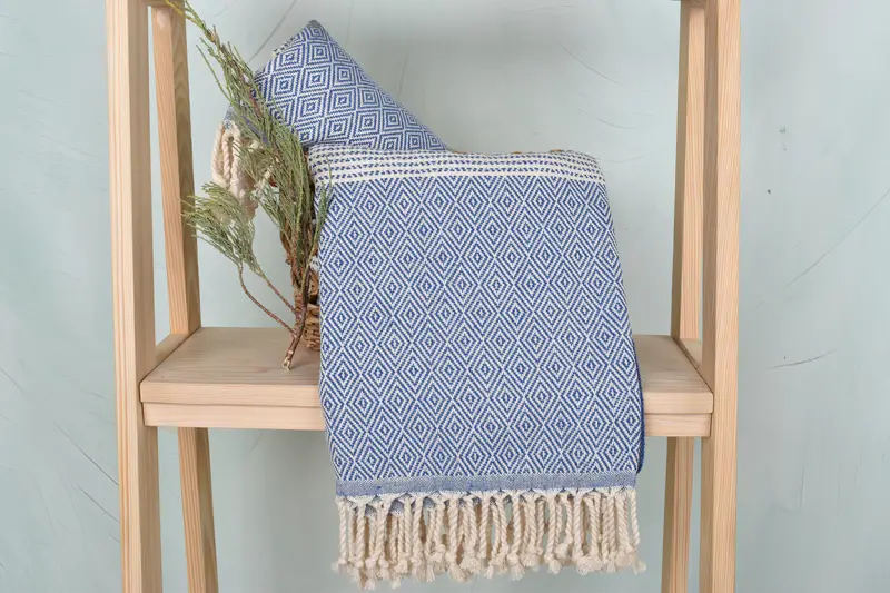 Peshtemal beach towel with unique design, Housewarming Gift, Lightweight Turkish towel, Halloween Gifts, Peshtemal Towel USA, Wedding Gifts Towel - 4