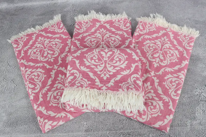 68x36 Cotton Baroque Towel, Unique Wedding Gift, Valentines Day Gift For Him, Spa Towel, Gift For Her, Quick-dry towel, Bachelorette Party Gifts - 5