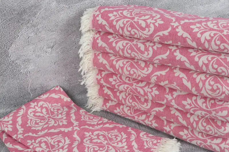 68x36 Cotton Baroque Towel, Unique Wedding Gift, Valentines Day Gift For Him, Spa Towel, Gift For Her, Quick-dry towel, Bachelorette Party Gifts - 3