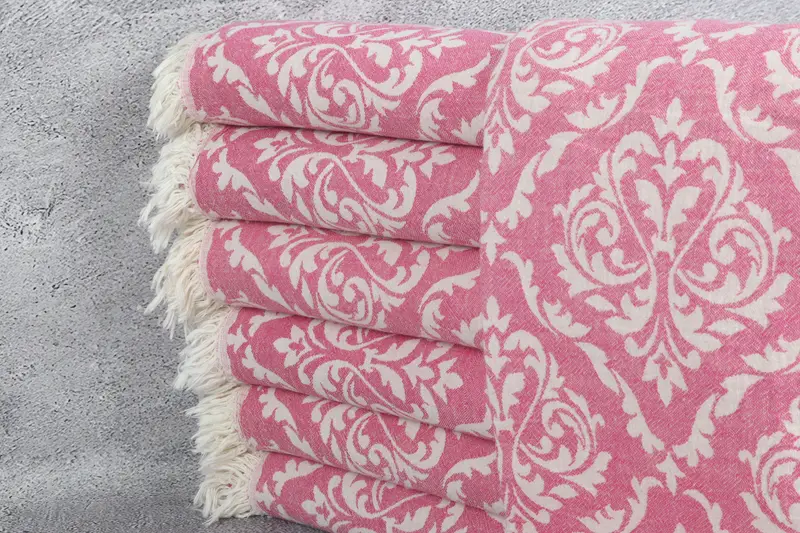 68x36 Cotton Baroque Towel, Unique Wedding Gift, Valentines Day Gift For Him, Spa Towel, Gift For Her, Quick-dry towel, Bachelorette Party Gifts - 2
