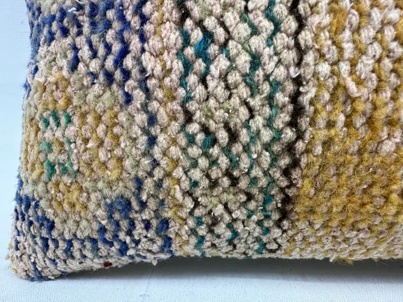 Pillow for Couch, 10x20 Yellow Pillow Cover, Pillow, Ethnic Throw Cushion Cover, Ethnical Kilim Rug Pillow, Kilim Cushion Sham - 4