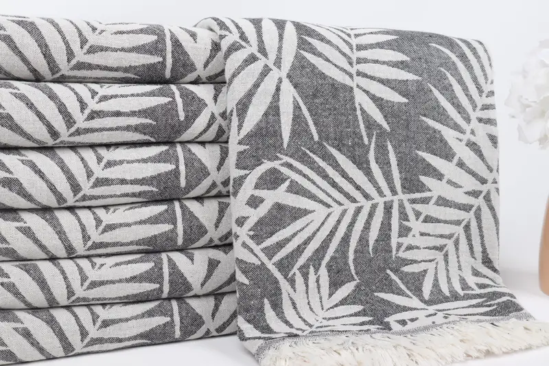 Absorbent towel, Organic Towel, Hammam towel, Christmas Favors, 64x40 Cotton Floral Patterned Towel, Arizona Bachelorette Party Favors, Travel towel - 3