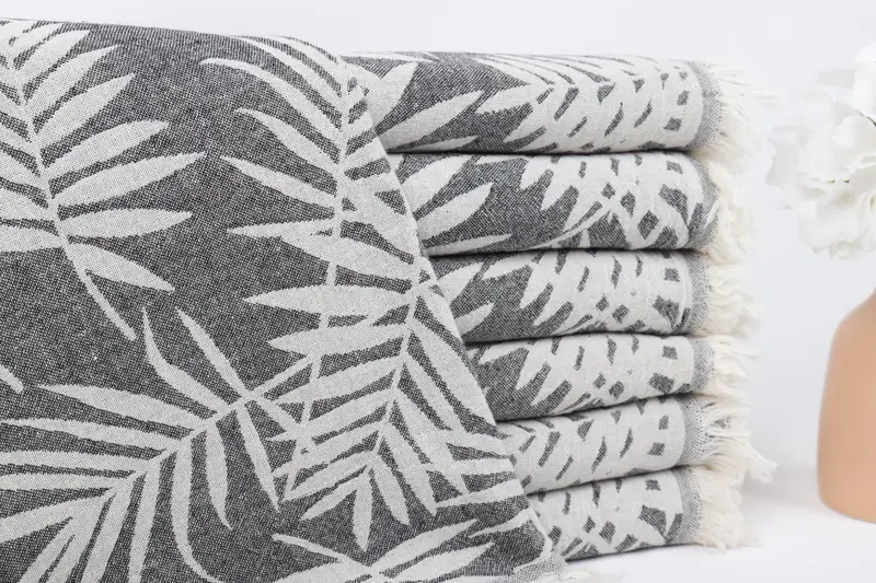 Absorbent towel, Organic Towel, Hammam towel, Christmas Favors, 64x40 Cotton Floral Patterned Towel, Arizona Bachelorette Party Favors, Travel towel - 2