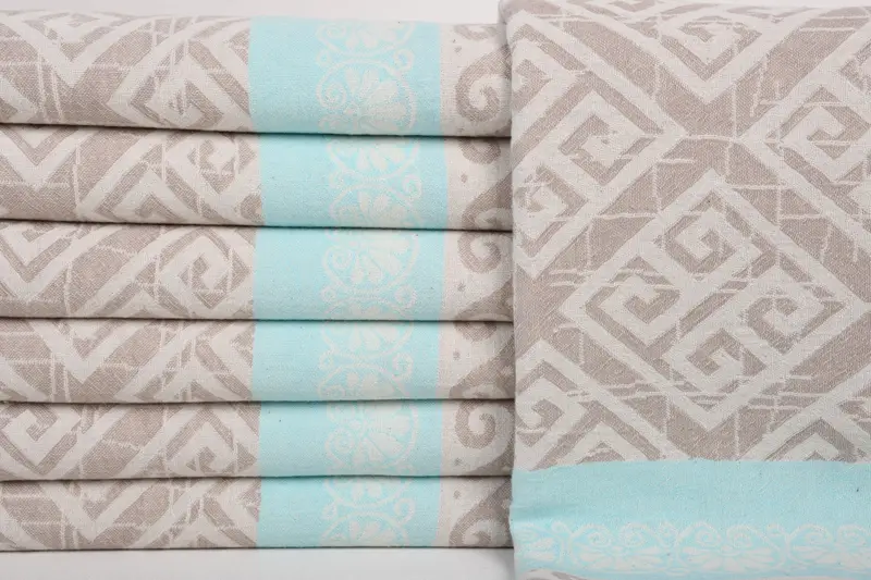 Bachelorette Party Gifts, Luxury Turkish Bath Towel, Gift For Bride, Organic Towel, Hammam towel, 70x36 Cotton Geometric Towel, Personalized Gift - 2