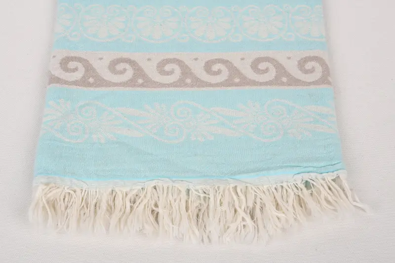 Bachelorette Party Gifts, Luxury Turkish Bath Towel, Gift For Bride, Organic Towel, Hammam towel, 70x36 Cotton Geometric Towel, Personalized Gift - 4