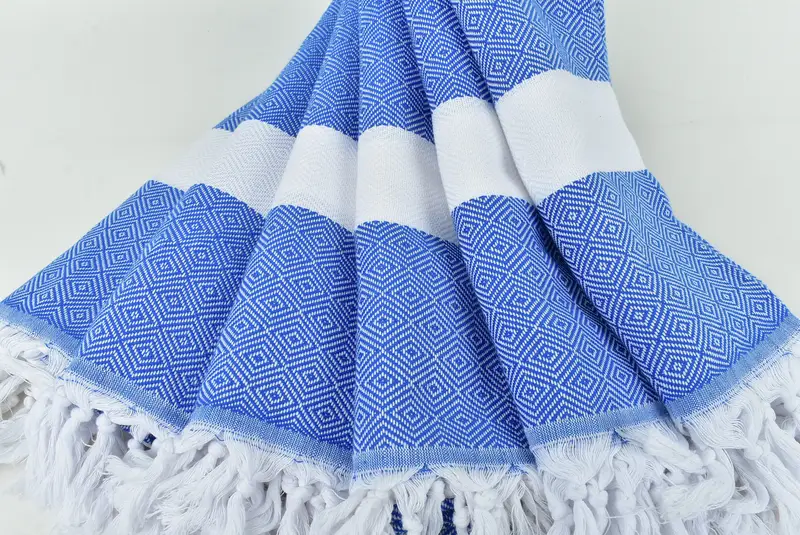 Personalized Turkish Towel, Bridesmaid Favors, Large Turkish Towel, Wedding Favors, 70x40 Cotton Diamond Towel, Cancun Bachelorette Party Gift Ideas - 4