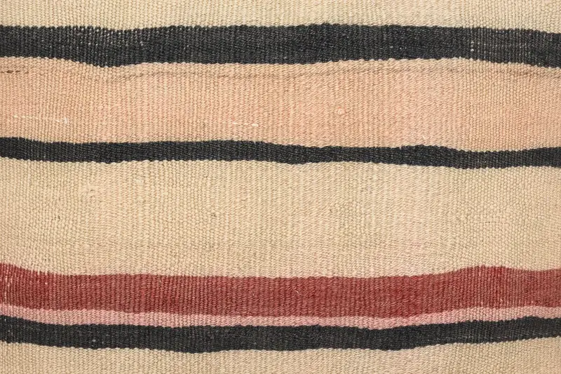 Sofa Pillow Sham, Throw Kilim Pillow, Natural Cushion Cover, Kilim Pillow Cover, Gift Pillow, 24x24 Beige Pillow, Nomadic Pillow Case, Cushion - 3