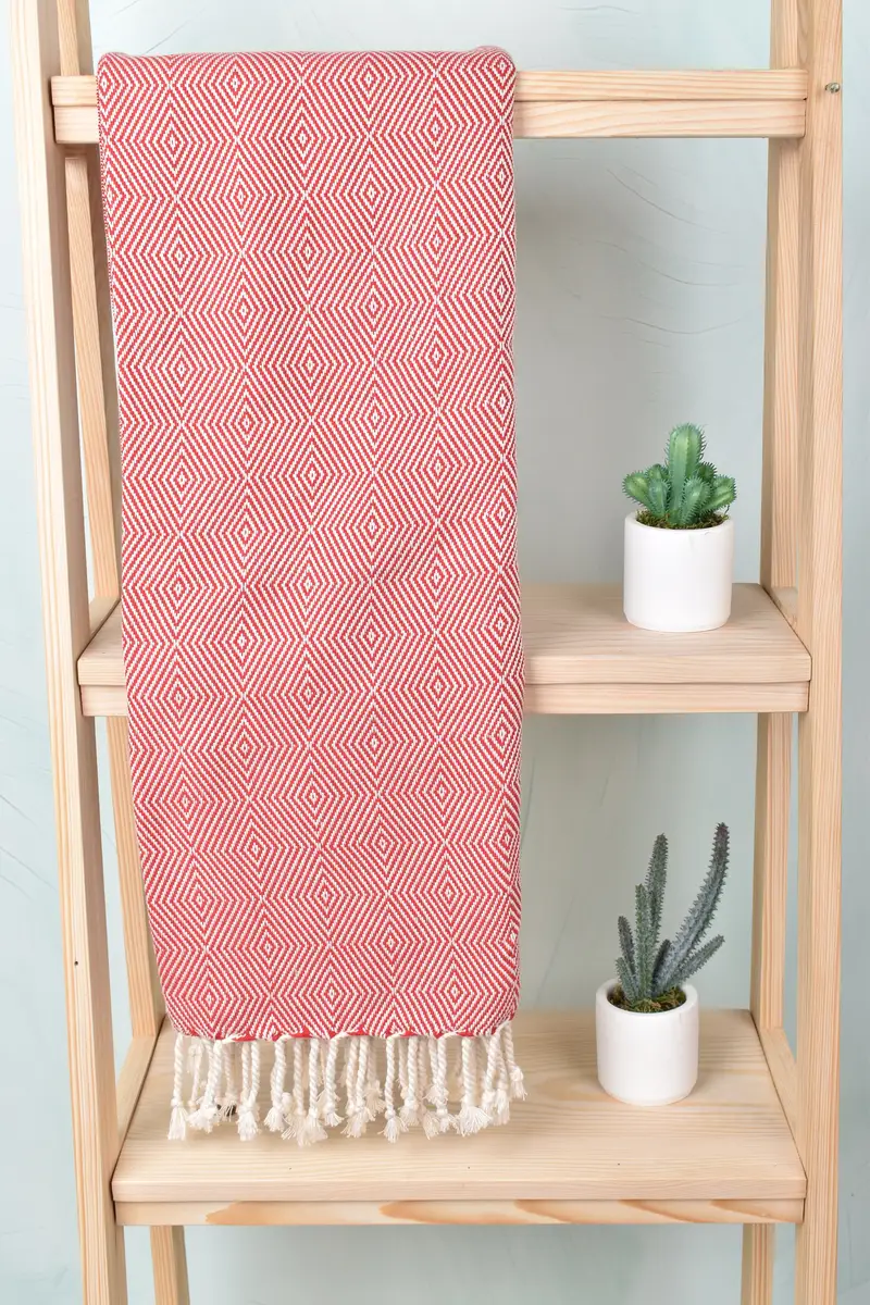 Bachelor Towel, 74x40 Cotton Diamond Towel, Beach Towel Gift, Monogram Turkish Bath Towel, Valentines Gift, Bachelorette Gifts, Wedding Gifts Towel - 8