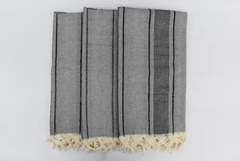 Handmade Gift, Bachelor Party Favors, Bridesmaid Gift, Bachelor Party Gifts, Scarf Towel, 68x40 Cotton Striped Towel, Personalized Bridesmaid Gift - 7