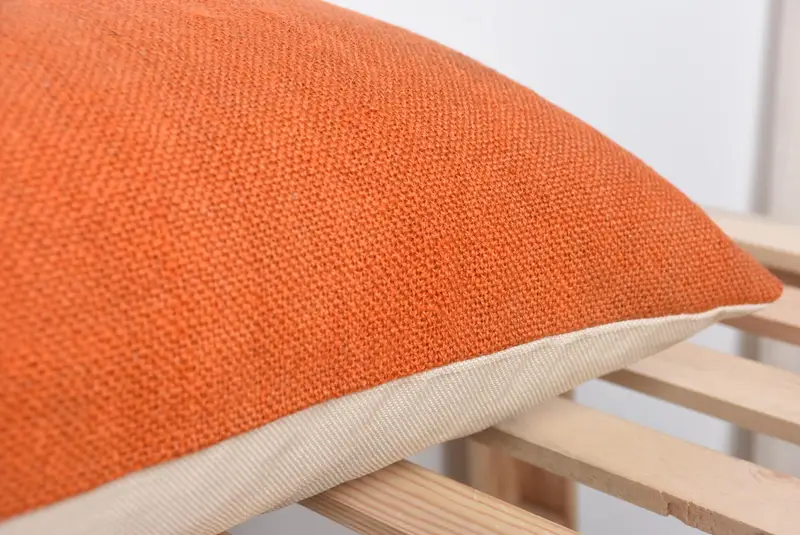 Vintage Throw Cushion Case, Pillow Sham, Pillow for Sofa, Shabby Chic Cushion Cover, Antique Pillows, 16x48 Red Cushion, Kilim Cushion Sham - 7