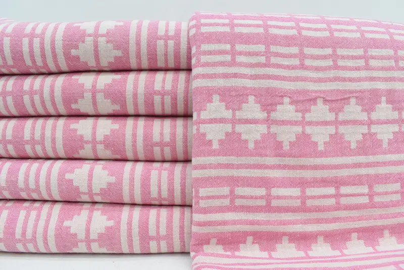 Custom Wedding Gift From Bridesmaid, Custom Beach Towel, 70x40 Cotton Kilim Design Towel, Personalized Gift, Mother Of The Groom Gift, Wedding Gift - 1