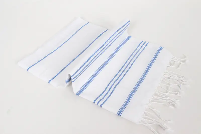 Summer Gift, Small Bath Towels, Monogram Kitchen Towel, 40x24 Cotton Striped Towel, Personalized Gift, Girl Trip Party Favor, Christmas Favors - 6