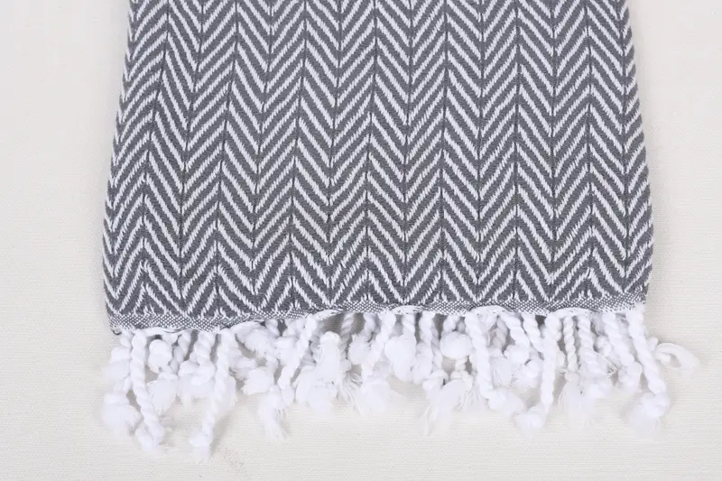 Maid Of Honor Gift, 70x40 Cotton Set of 8 Towel, Fringed Turkish peshtemal beach towel USA, Beach Towel Bulk, Turkish bath towel, Bridal Shower Gift - 3
